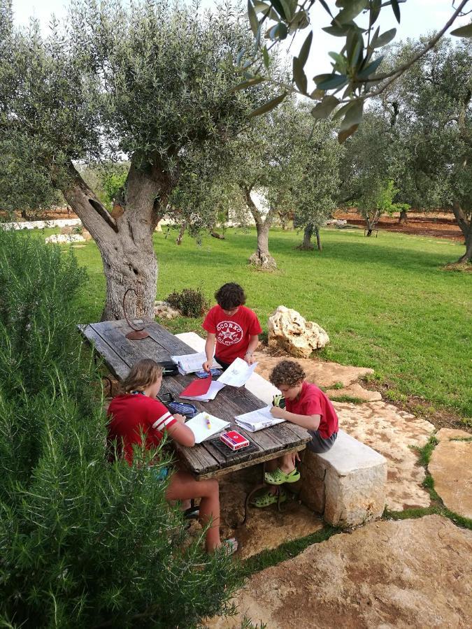 Trulli Il Geco Sognante Villa Ceglie Messapica Luaran gambar