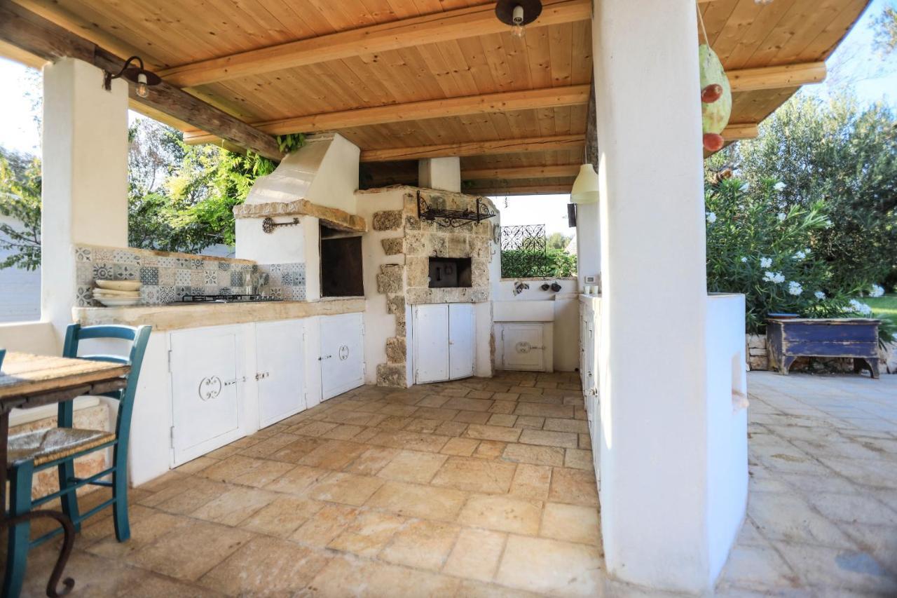 Trulli Il Geco Sognante Villa Ceglie Messapica Luaran gambar