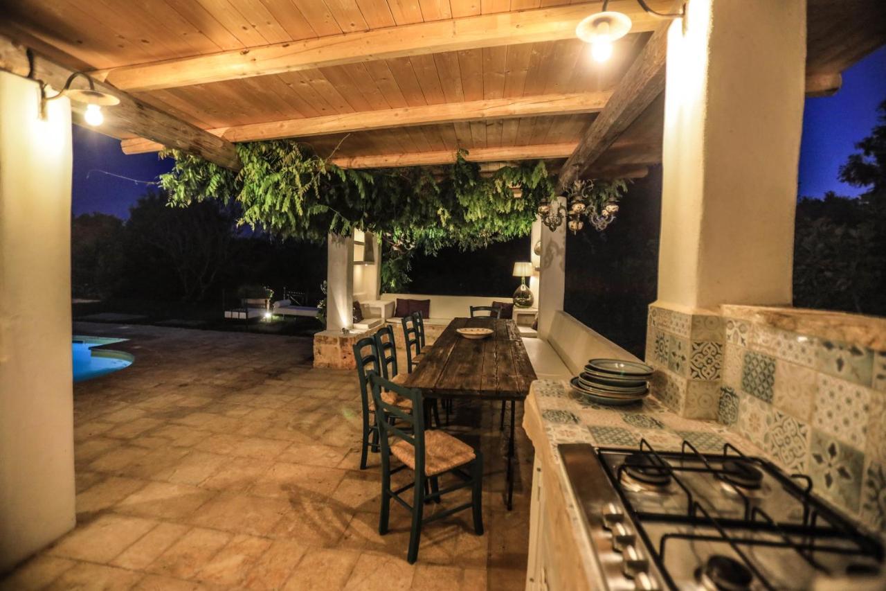 Trulli Il Geco Sognante Villa Ceglie Messapica Luaran gambar