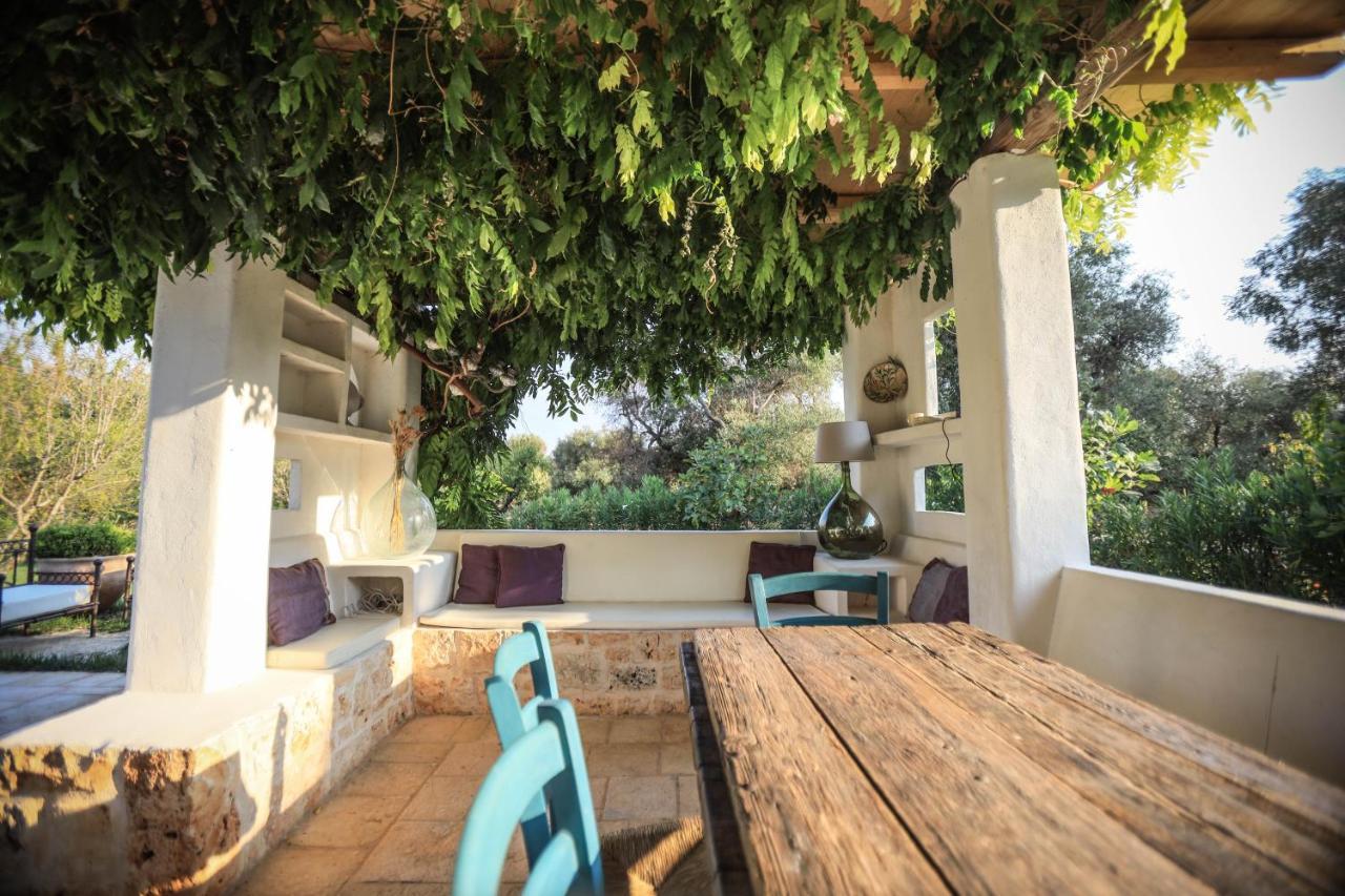 Trulli Il Geco Sognante Villa Ceglie Messapica Luaran gambar