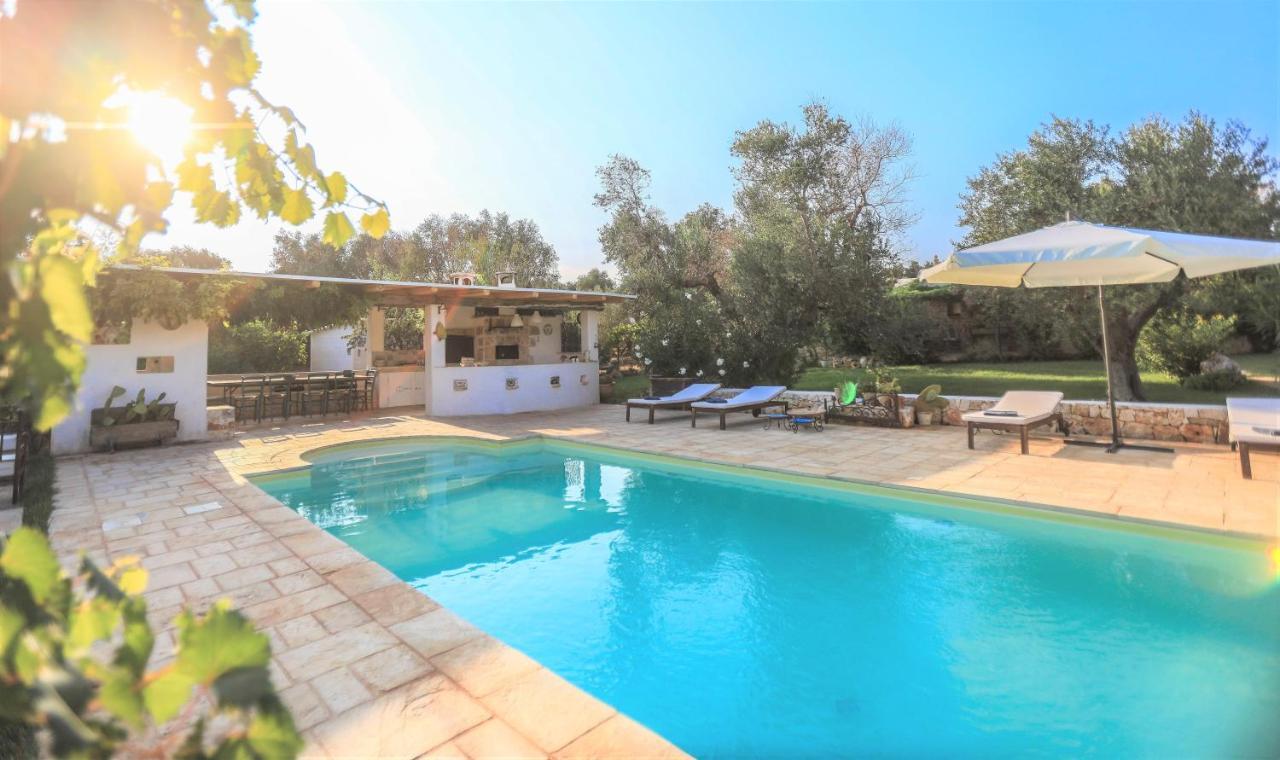 Trulli Il Geco Sognante Villa Ceglie Messapica Luaran gambar