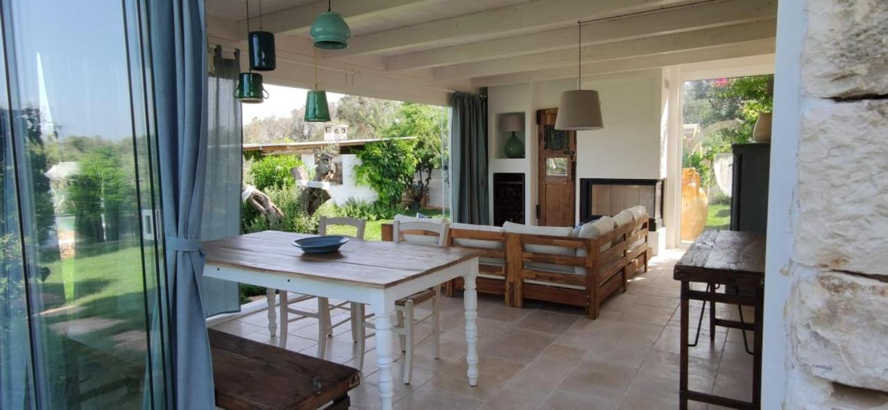 Trulli Il Geco Sognante Villa Ceglie Messapica Luaran gambar