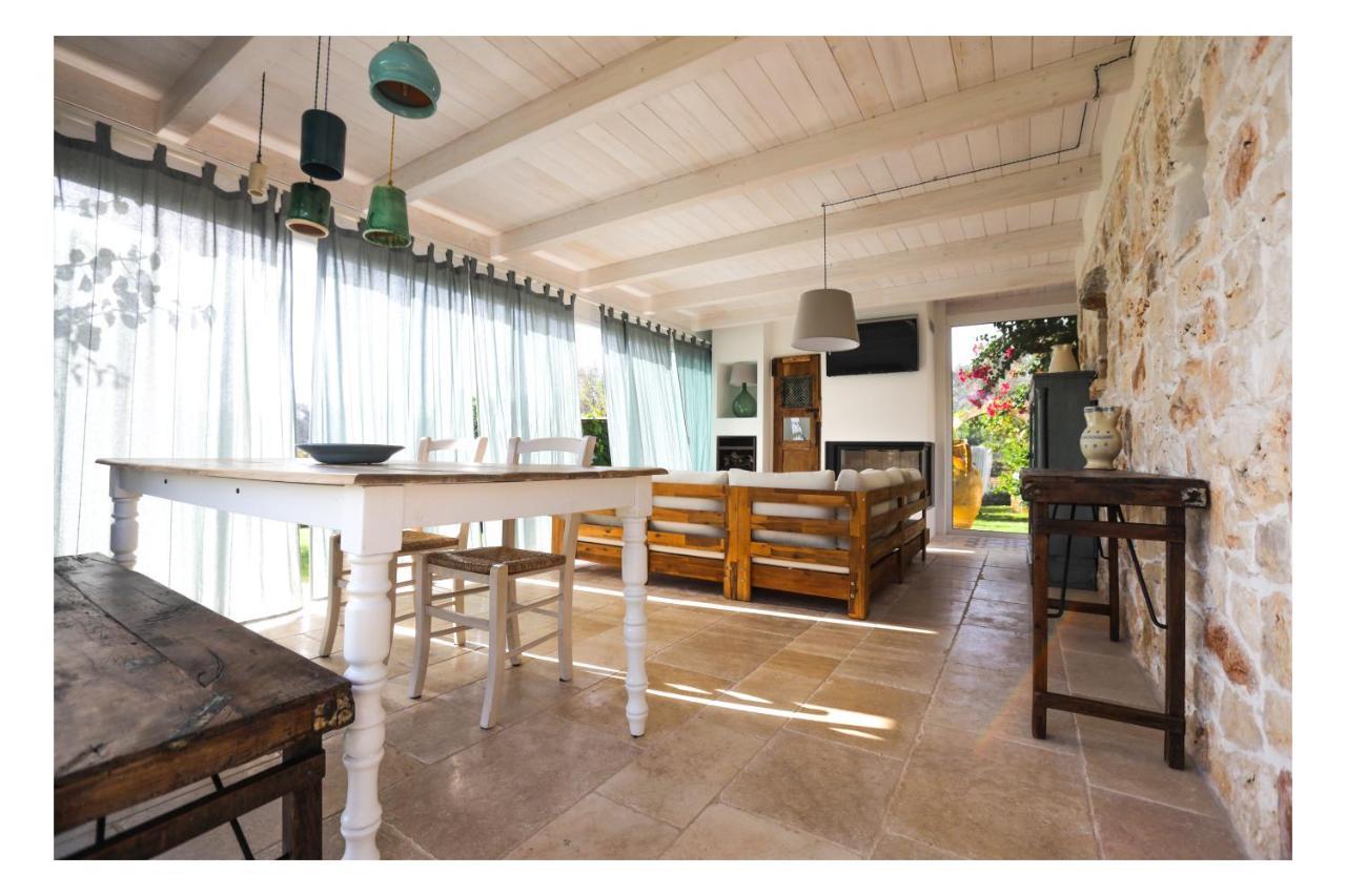 Trulli Il Geco Sognante Villa Ceglie Messapica Luaran gambar